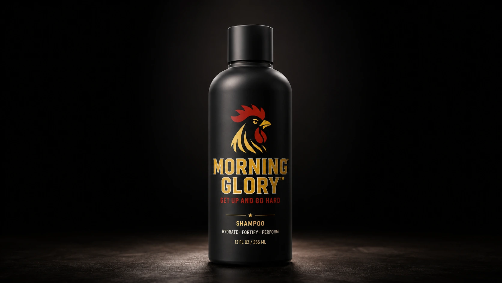Morning Glory shampoo — Studio Portrait